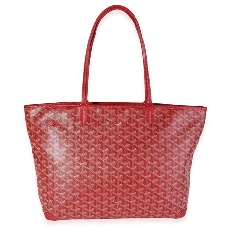 preloved goyard red artois